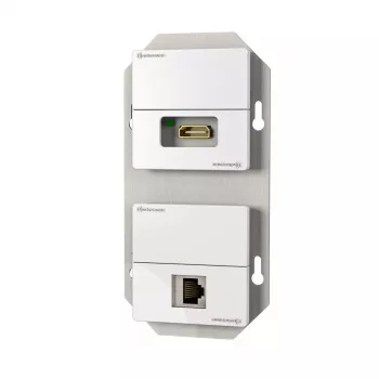 Kištukinis lizdas RJ-45 + HDMI Kindermann 7456 000 543
