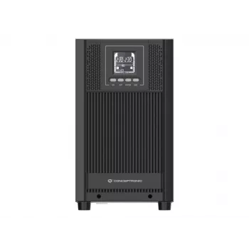 Conceptronic ZEUS52E3K 3000VA 2700W Online bokštinis UPS, IEC, dvigubo keitimo (Online), 3 kVA, 2700 W, sinusinė banga, 220 V, 240 V