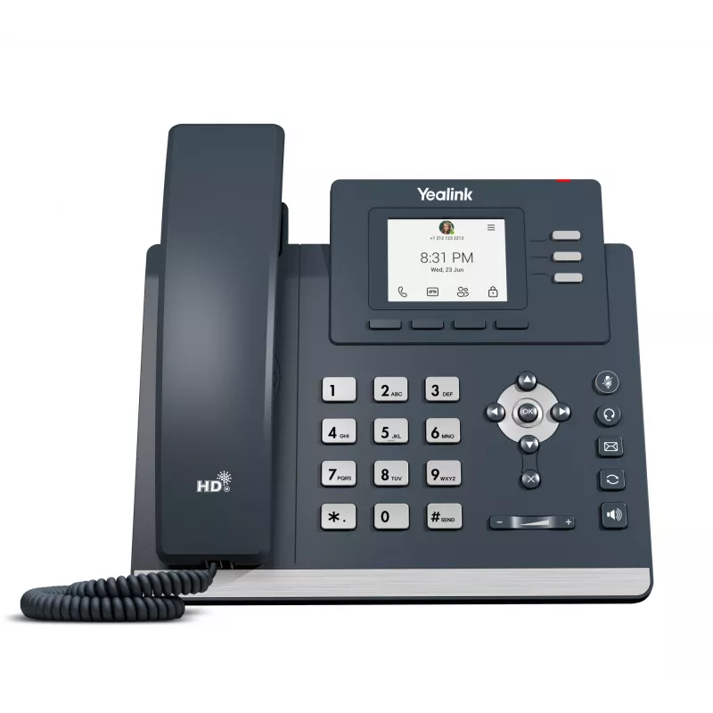 IP telefonas Yealink MP52 cEdition pilka spalva su laidiniu rageliu, Android
