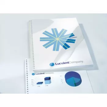 GBC Binding Covers Super HiClear A4 150 mikronų, A4, PVC, permatomi, 100 vnt.