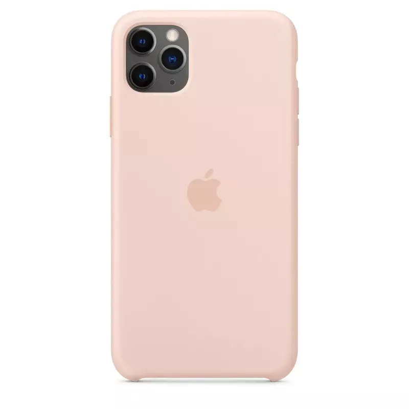 Apple iPhone 11 Pro Max Silikoninis Dėklas Pink Sand