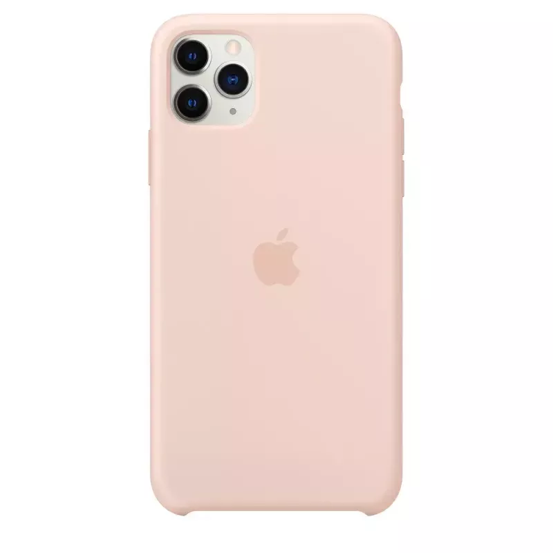 Apple iPhone 11 Pro Max Silikoninis Dėklas Pink Sand