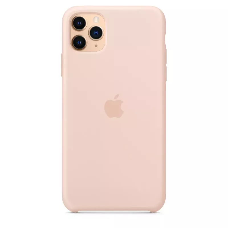Apple iPhone 11 Pro Max Silikoninis Dėklas Pink Sand