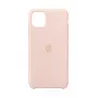 Apple iPhone 11 Pro Max Silikoninis Dėklas Pink Sand