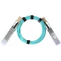 BlueOptics UACC-AOC-QSFP28-5M-BO InfiniBand šviesolaidinis kabelis, akva spalva, QSFP28 vyriškas/vyriškas