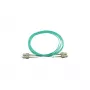 BlueOptics InfiniBand šviesolaidinis kabelis 1m 2x SC LC/APC žalias