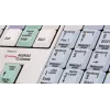 Klaviatūra Logickeyboard LKB-CBASE-AJPU-DE Office USB QWERTZ vokiška daugiaspalvė