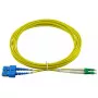 BlueOptics SFP3132BU2MX InfiniBand šviesolaidinis kabelis 2 m LC SC geltonas