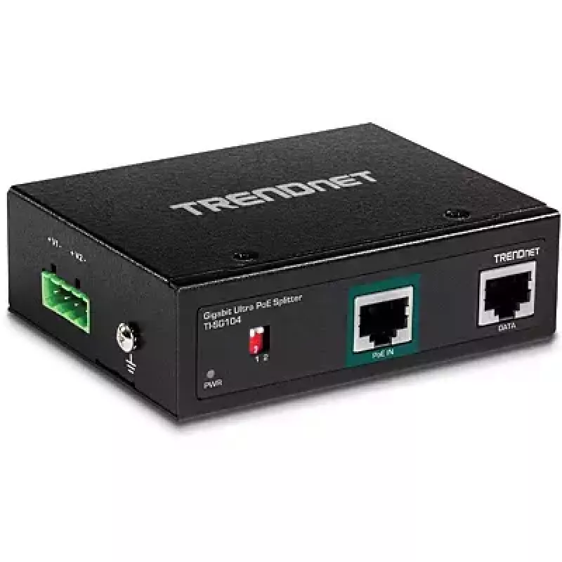 Trendnet TI-SG104 juodas tinklo skirstytuvas Power over Ethernet PoE
