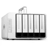 TerraMaster D5 Thunderbolt 3 diskų masyvas 0 TB Stalinis Pilka