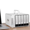 TerraMaster D5 Thunderbolt 3 diskų masyvas 0 TB Stalinis Pilka