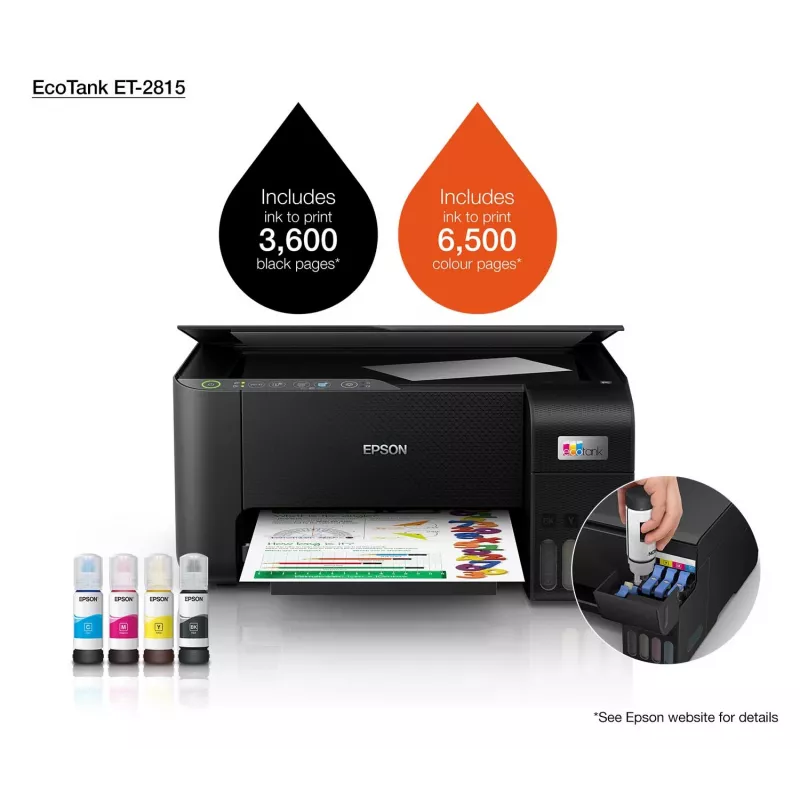 Daugiafunkcis spausdintuvas Epson EcoTank ET-2815 rašalinis spalvotas