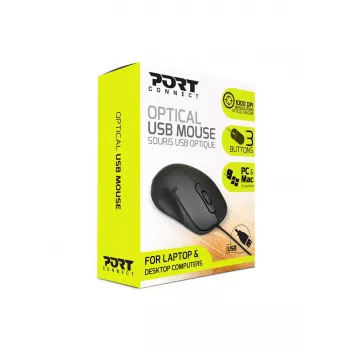 Port Designs 900400-PRO USB Type-A laidinė pelė