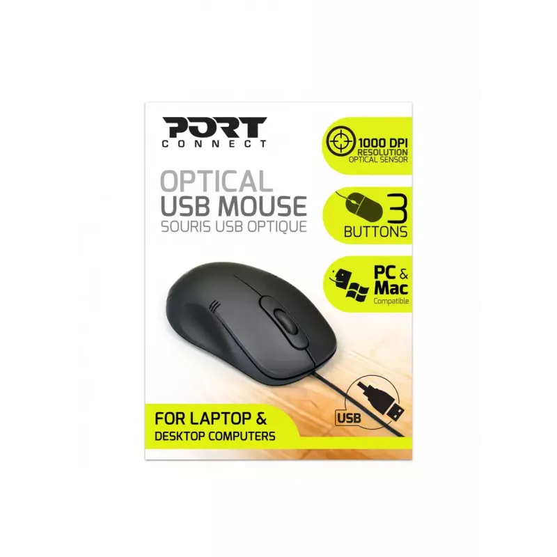 Port Designs 900400-PRO USB Type-A laidinė pelė
