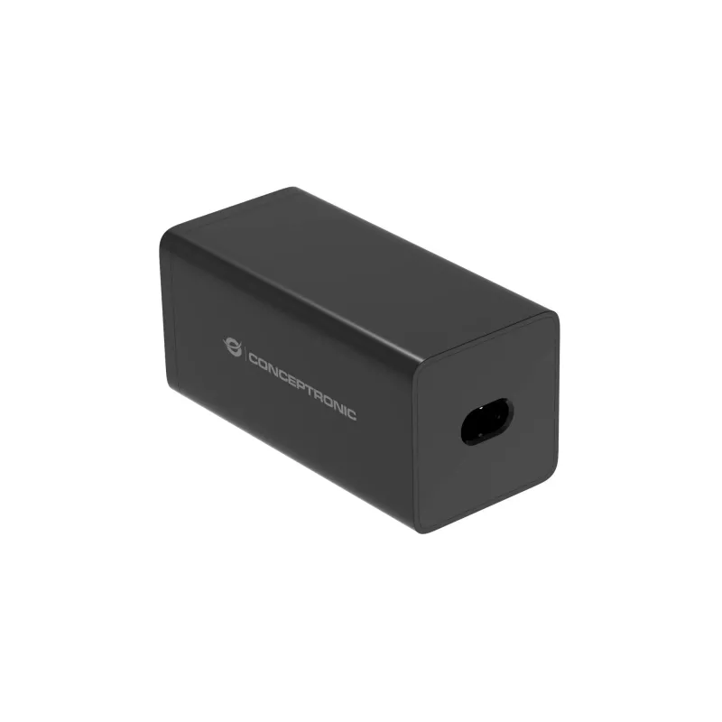 Conceptronic 6 prievadų 200W GaN USB PD įkroviklis su USB-C įkrovimo laidu, USB-C x 4, USB-A x 2, QC 3.0, PD 3.1, PPS