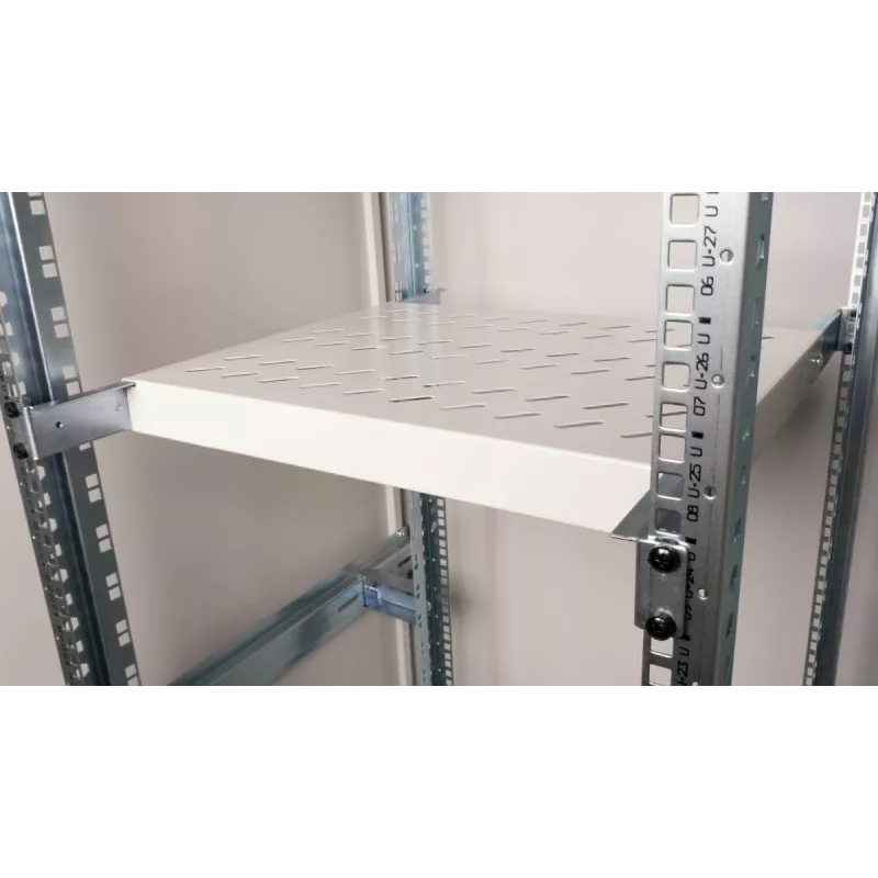 Rack lentyna Equip Variable Shelf 19 inch 1U 350MM Pilka