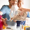 EMSA Optima stačiakampis indas 0,18 L skaidrus, baltas 1 vnt.