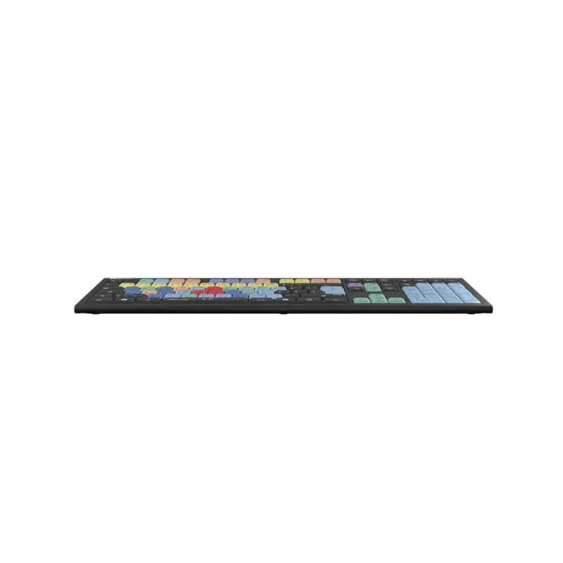 Klaviatūra Logickeyboard LKB-CBASE-A2PC-DE universali USB QWERTZ vokiška juoda
