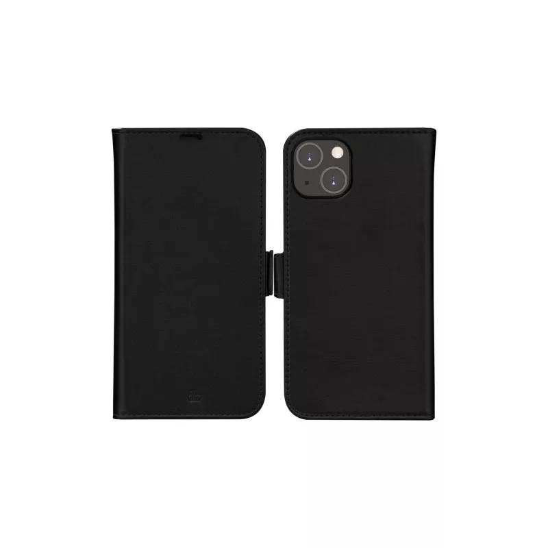 Dėklas-folio dbramante1928 Stockholm iPhone 14 Plus (6,7 colio, juodas) su 3 kortelių kišenėmis