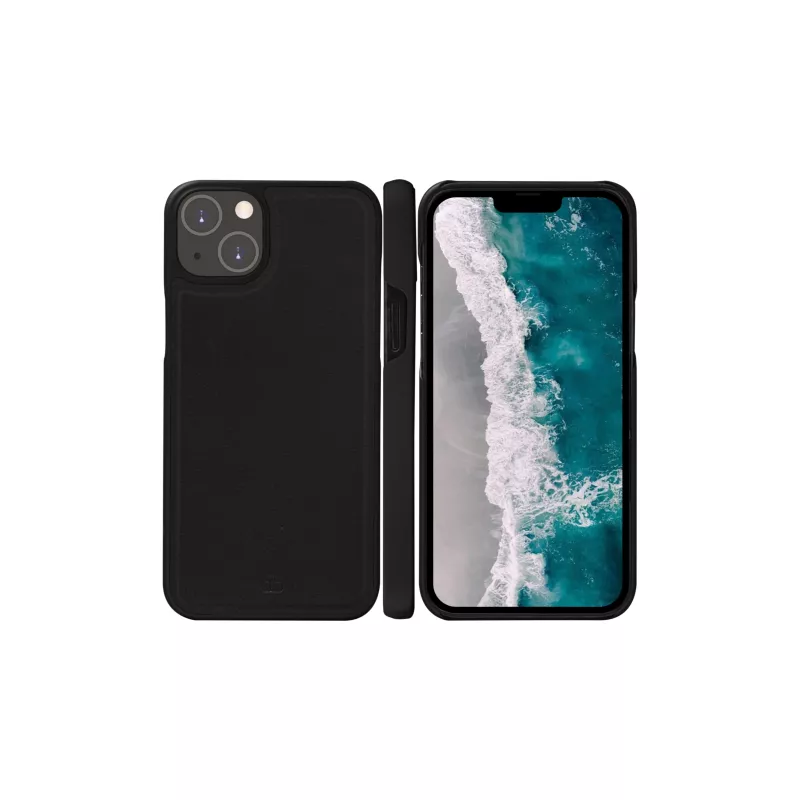 Dėklas-folio dbramante1928 Stockholm iPhone 14 Plus (6,7 colio, juodas) su 3 kortelių kišenėmis