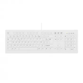 Contour Design Active Key Contour ClassicClean medicininė klaviatūra su nuimamu dangteliu, pilno dydžio, laidinė, balta C8100