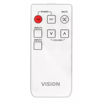Garso stiprintuvas Vision TC3-AMP 2.0 kanalų namams Baltas