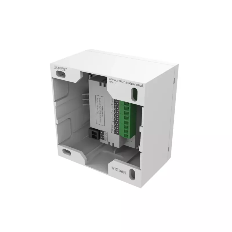 Garso stiprintuvas Vision TC3-AMP 2.0 kanalų namams Baltas