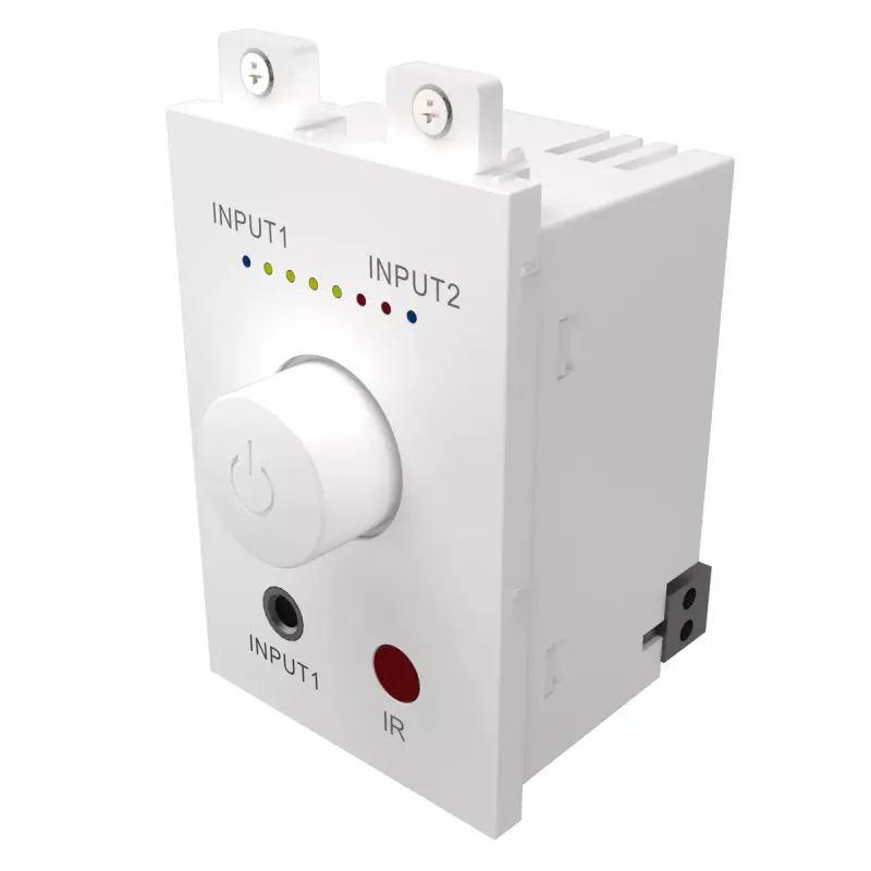 Garso stiprintuvas Vision TC3-AMP 2.0 kanalų namams Baltas