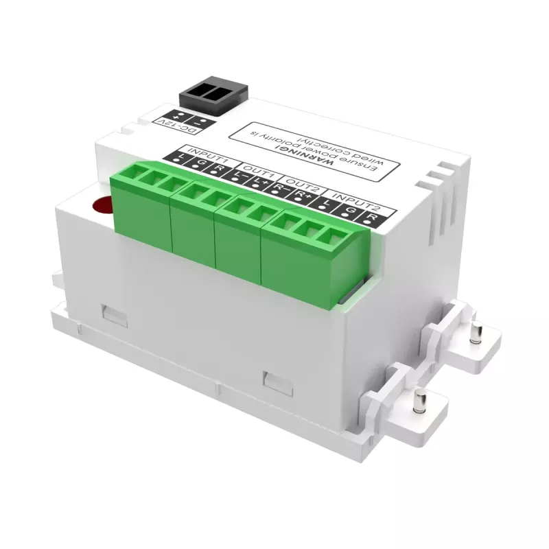 Garso stiprintuvas Vision TC3-AMP 2.0 kanalų namams Baltas