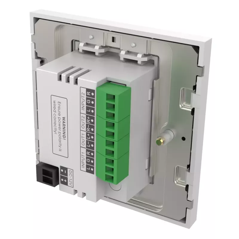 Garso stiprintuvas Vision TC3-AMP 2.0 kanalų namams Baltas