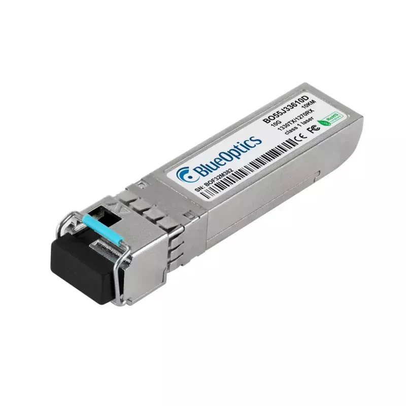 SFP+ skaidulinis modulis BlueOptics SFP-XG-LX-SM1330-BIDI-S-BO 10G LC aliuminis 20g