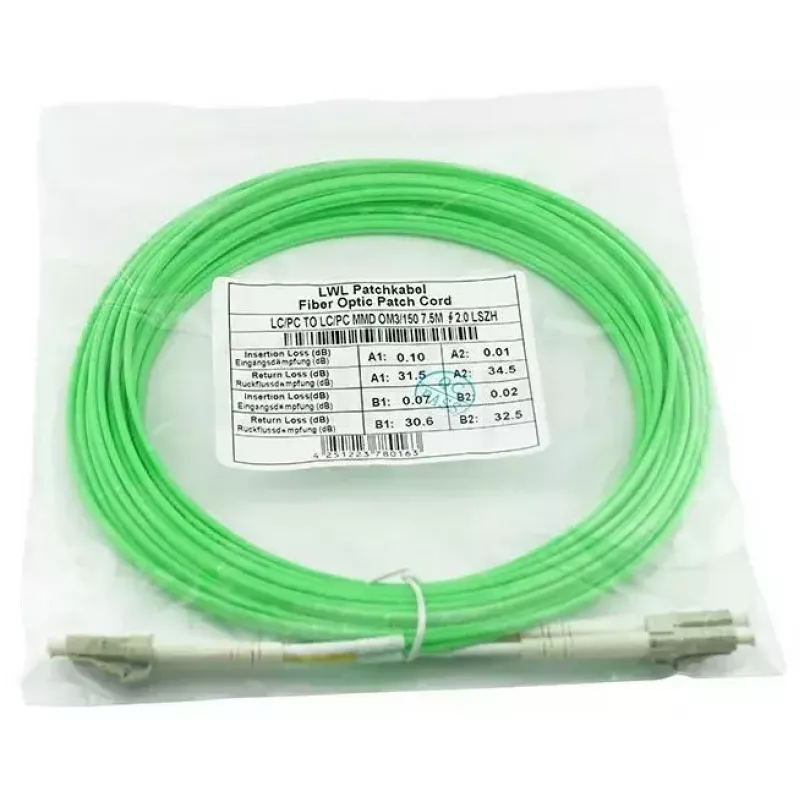 BlueOptics SFP3131GU1.5MK InfiniBand šviesolaidinis kabelis 1,5 m LC žalias