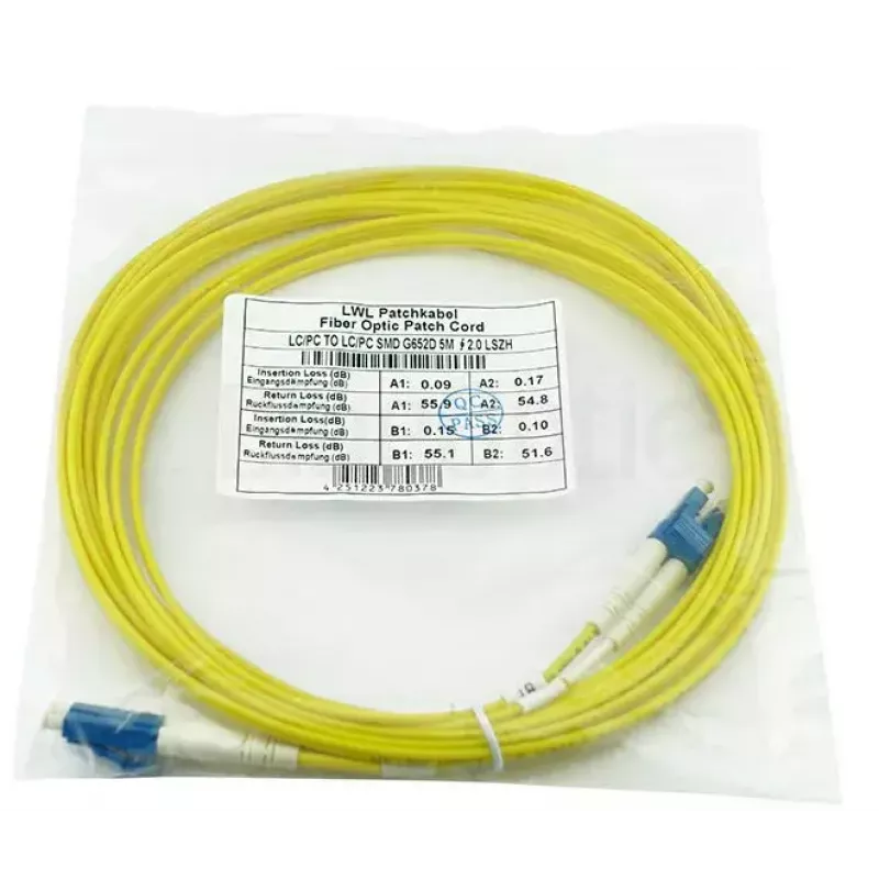 Šviesolaidinis kabelis BlueOptics SFP3131BU0.5MK 0,5 m LC OS2 9 µm