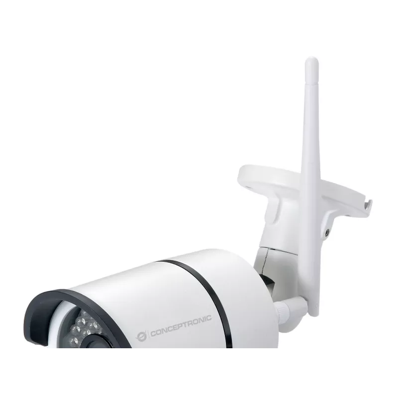 Conceptronic JARETH HD belaidė debesies IP kamera, lauko, IP apsaugos kamera, lauko, laidinė ir belaidė, išorinė, lubų/sienos, balta