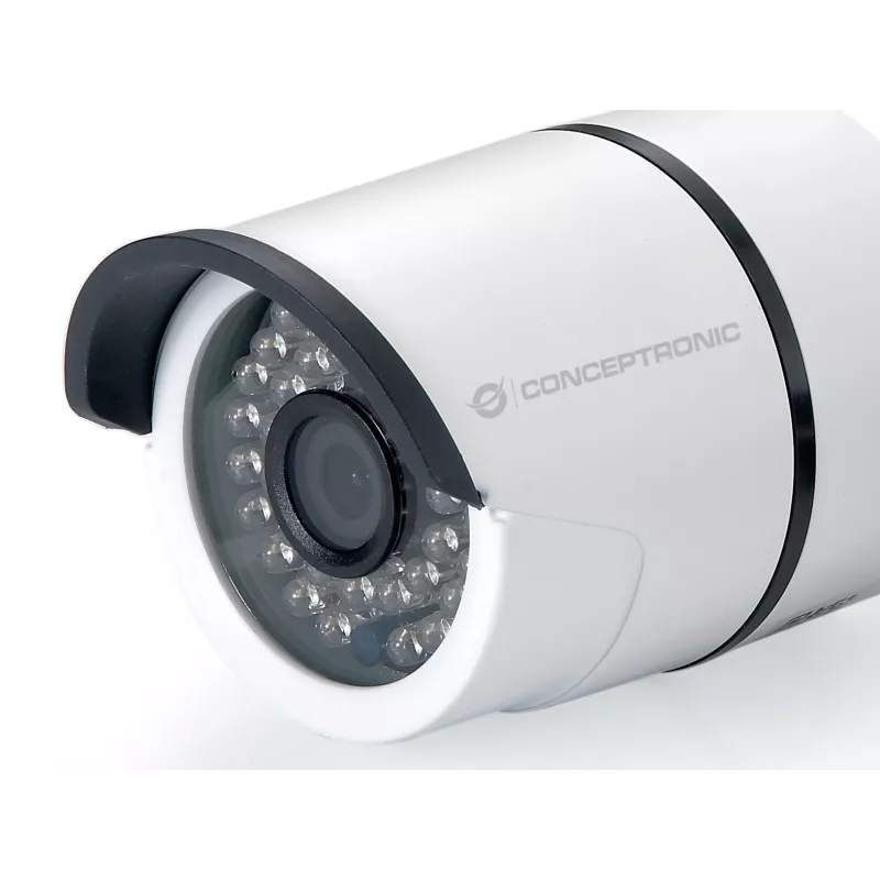 Conceptronic JARETH HD belaidė debesies IP kamera, lauko, IP apsaugos kamera, lauko, laidinė ir belaidė, išorinė, lubų/sienos, balta