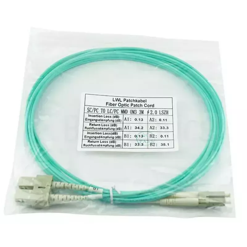 BlueOptics SFP3132EU0.5MK InfiniBand šviesolaidinis kabelis 0,5 m LC SC