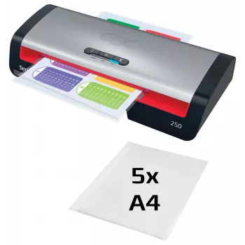 GBC 250 Office A4 laminatorius, karštas laminavimas, 24 cm, 500 mm/min, 0,5 mm, A4, 100 µm