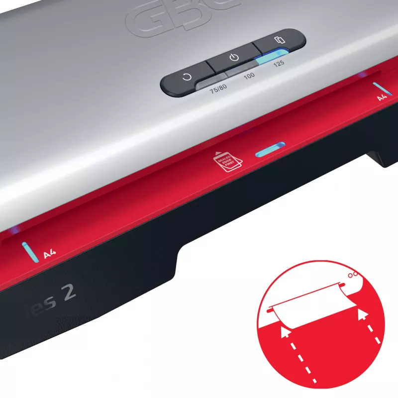 GBC 250 Office A4 laminatorius, karštas laminavimas, 24 cm, 500 mm/min, 0,5 mm, A4, 100 µm