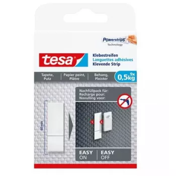 Tesa lipnios juostos tapetams ir tinkui 0,5 kg papildymo pakuotė