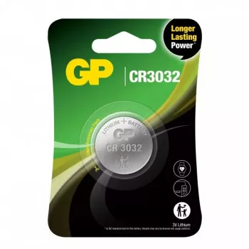 Vienkartinė baterija GP Batteries CR3032 ličio-mangano dioksido 3,5 mm aukščio 3 cm skersmens