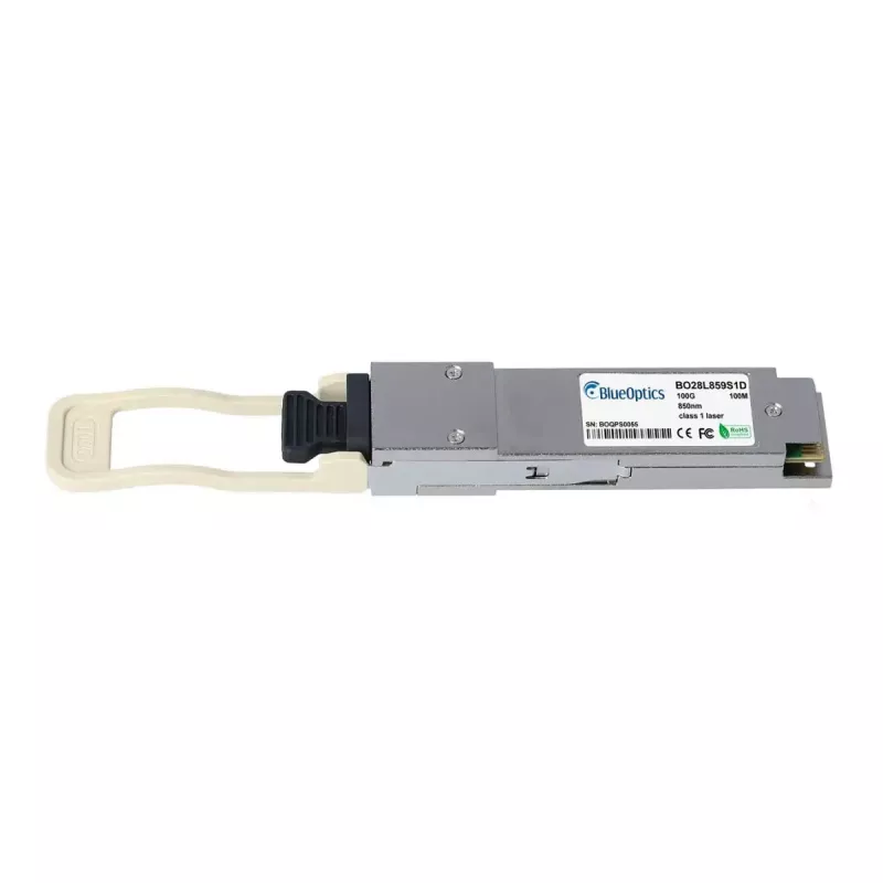 Bluoptics QSFP28-SR4-CI-BO 100G QSFP28 daugiamodis šviesolaidinis siųstuvas-imtuvas, 100 m, MPO/MTP