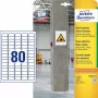 Lipnūs lipdukai stačiakampiai AVERY L7872-20