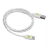 Techly ICOC MUSB20-CMAM10TW USB laidas USB 2.0 1 m USB A USB C Baltas