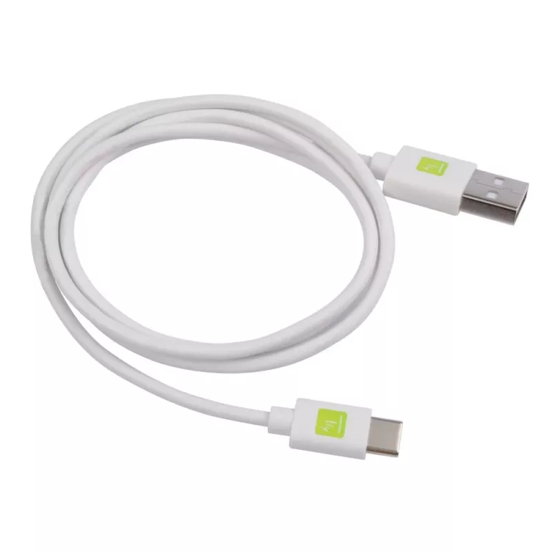 Techly ICOC MUSB20-CMAM10TW USB laidas USB 2.0 1 m USB A USB C Baltas