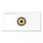 3,5 mm lizdas Kindermann 7456 000 511 Baltas