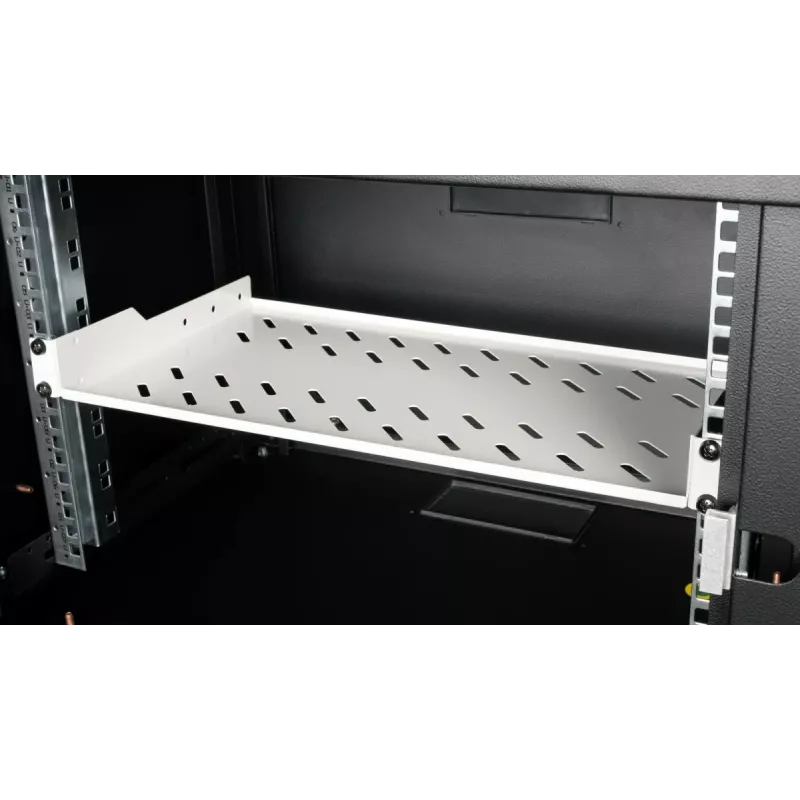 Lentyna stelažui Equip Fixed Shelf 19 inch 1U 400MM Pilka