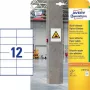 Lipnios etiketės stačiakampės Avery L7875-20