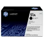 HP 51A juodas originalus LaserJet kasečių rinkinys, 6500 puslapių, 1 vnt.
