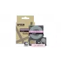 Epson LK-4PAS pilkai rožinė termo perdavimo etikečių juosta 1,2 cm