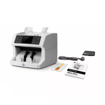 Monetų skaičiavimo mašina Safescan 2865-S balta 259 mm x 254 mm x 255 mm
